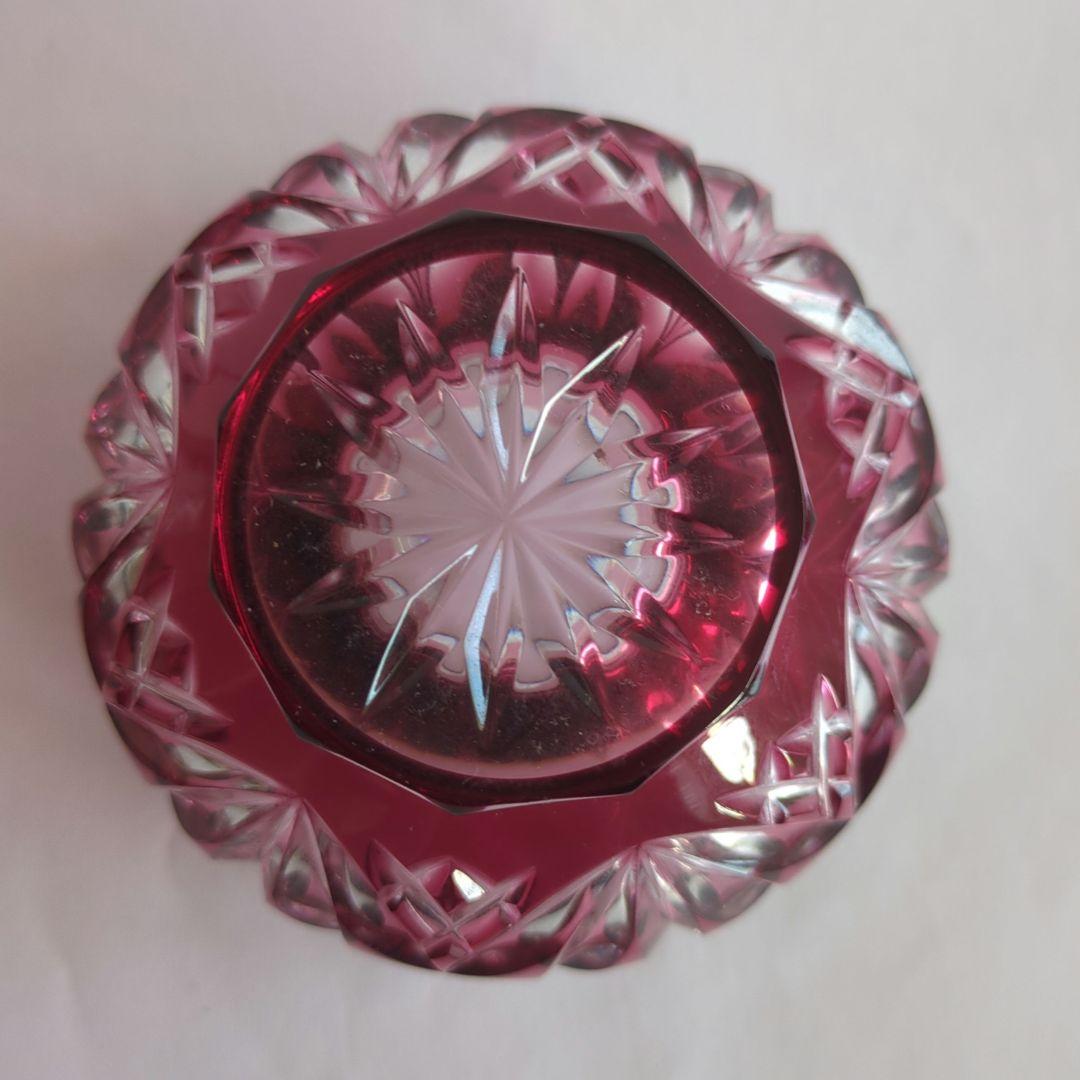 切子 グラス 小鉢 切りガラス オールド切子 フルーツ皿