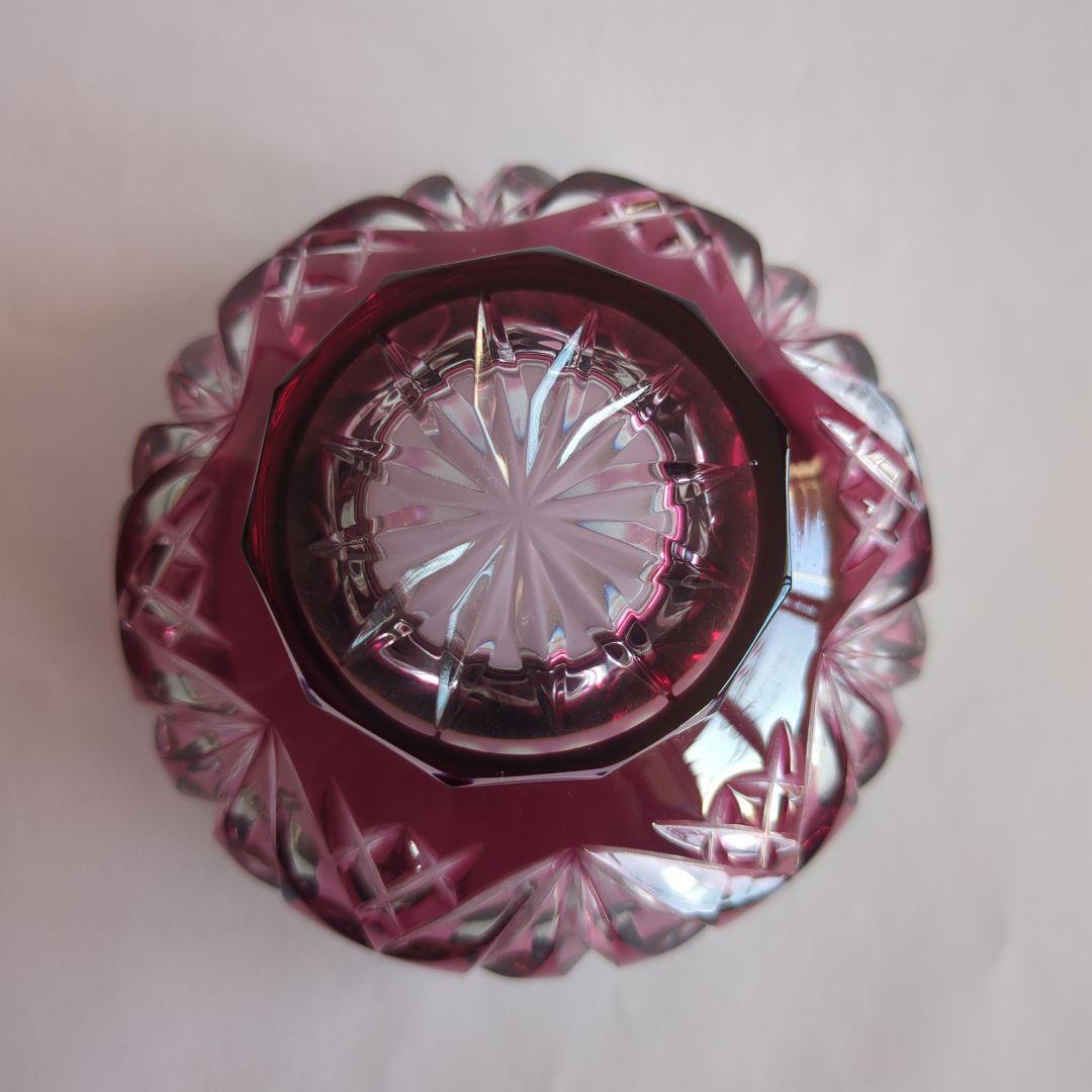 切子 グラス 小鉢 切りガラス オールド切子 フルーツ皿