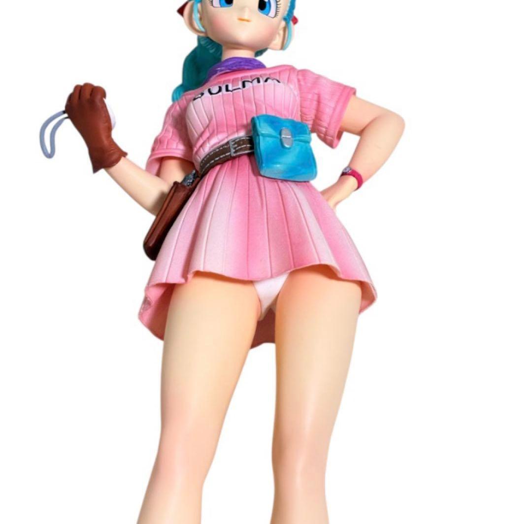 「ドラゴンボール ブルマ フィギュア ガレージキット 海外製 台座付き」