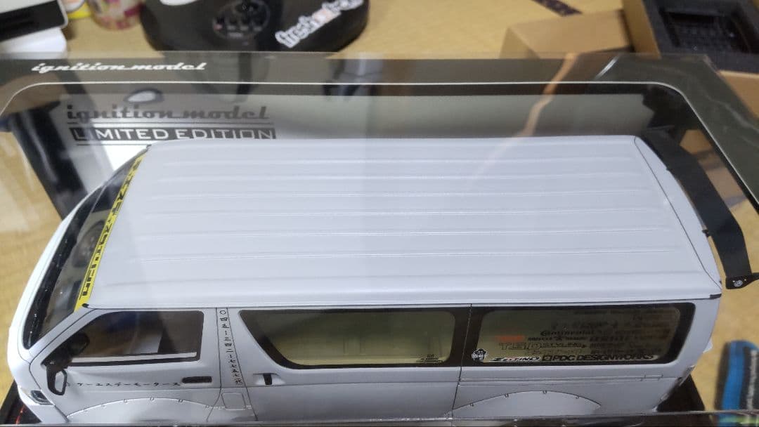 IG2802 1/18 T・S・D WORKS HIACE Matte Gray