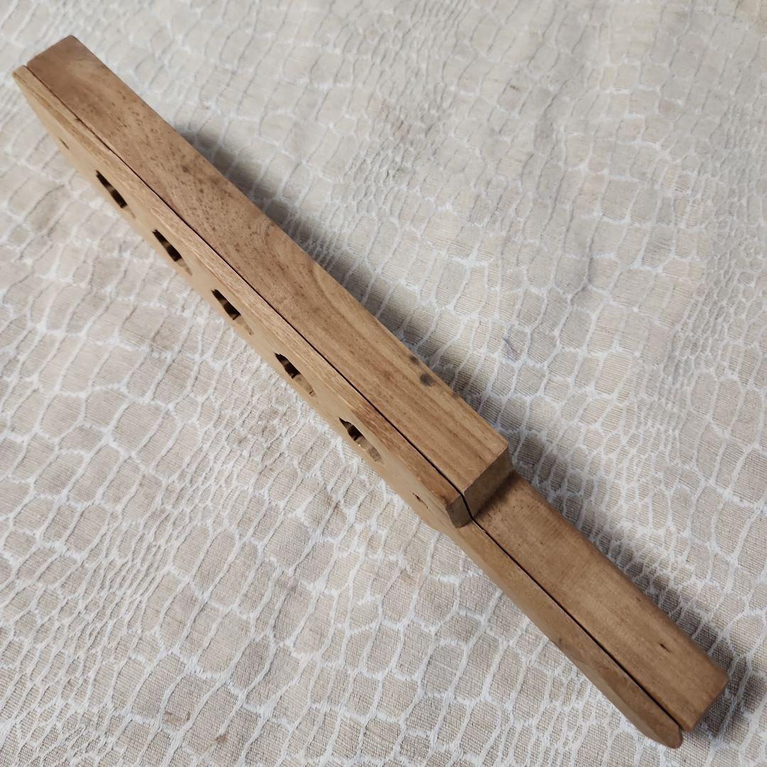 水仙　菓子木型　古い 木型 菓子型 和菓子 木製 古道具 古物