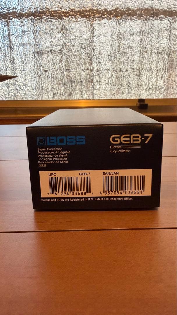 ギター BOSS GEB-7 Bass Equalizer