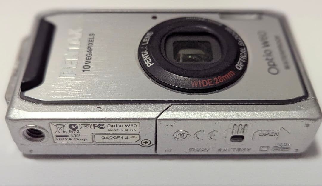 PENTAX Optio W60 ペンタックス 10MP 動作品