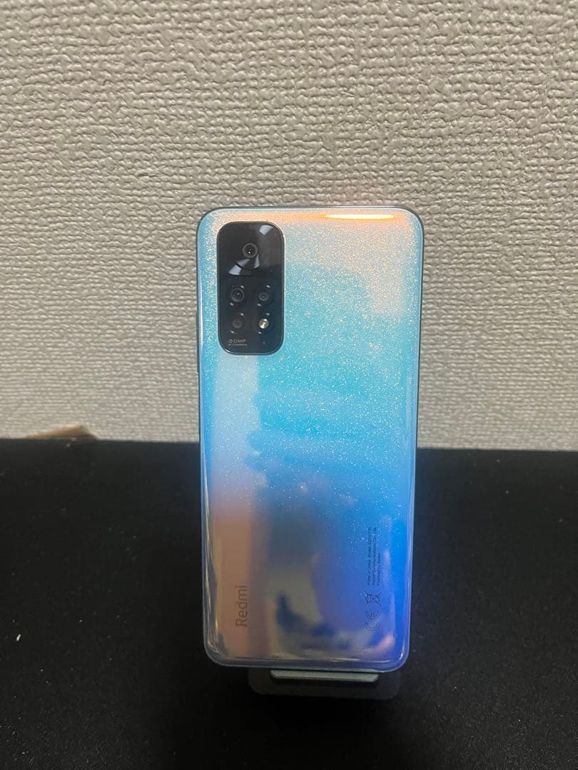 Redmi Note 11 グラデーションブルー 本体