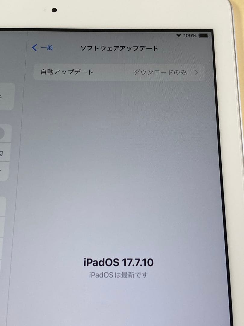 iPad(第6世代) Silver 32GB バッテリー最大容量95%