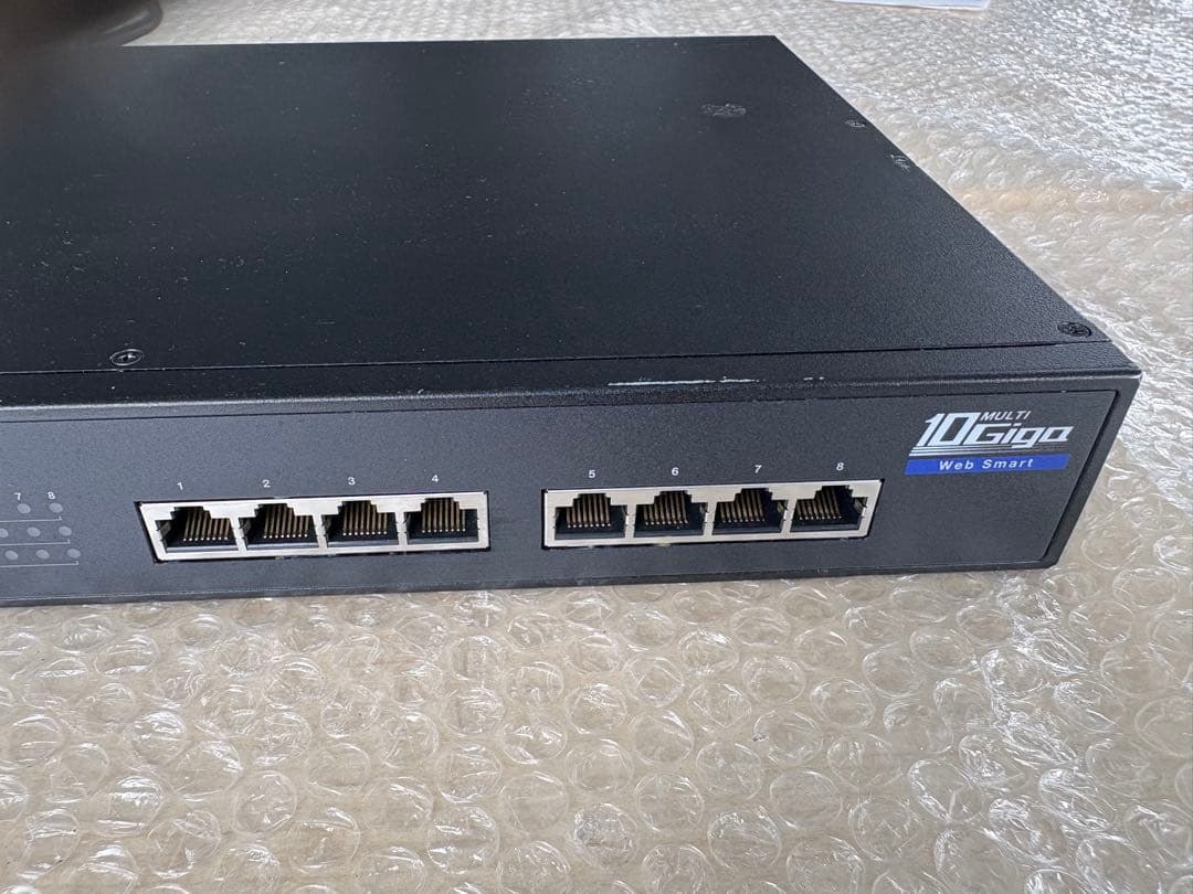 ELECOM「EHB-SX2A08F」業務用スイッチングハブ 8ポート