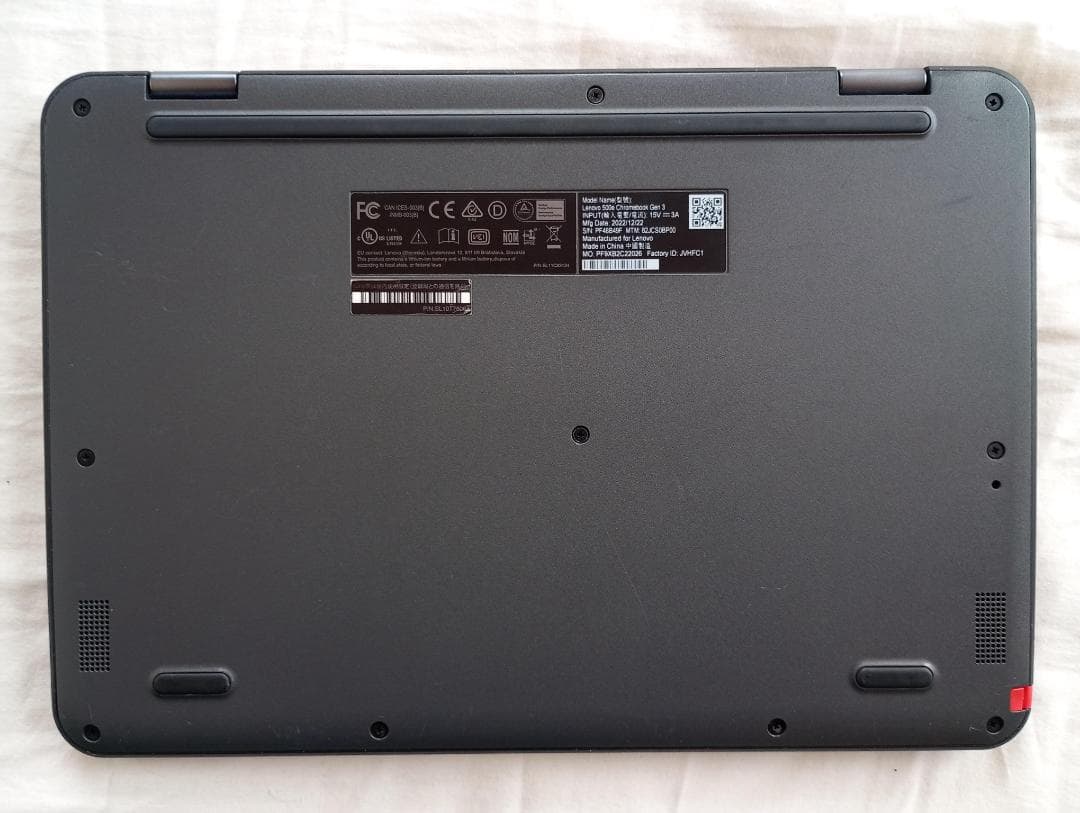 Chromebook本体 Lenovo 500e Chromebook Gen3