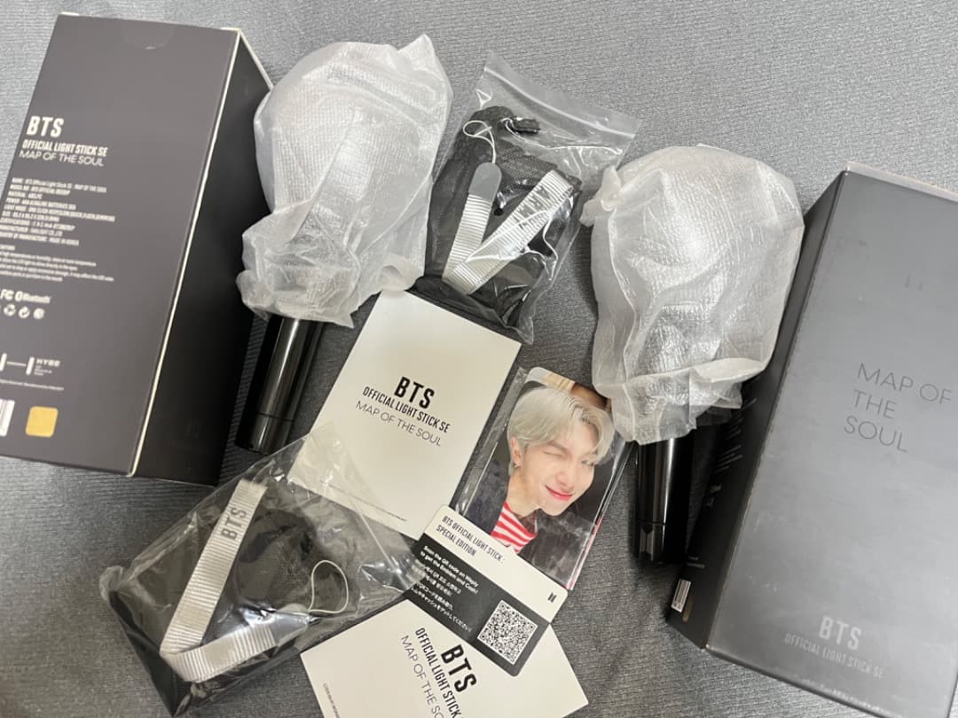 その他 2 sets BTS MAP OF SEOUL LIGHT STICK SE