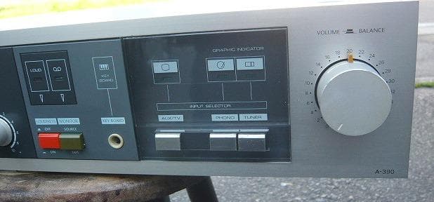 ONKYO A-390 オンキョープリメインアンプ　動作品