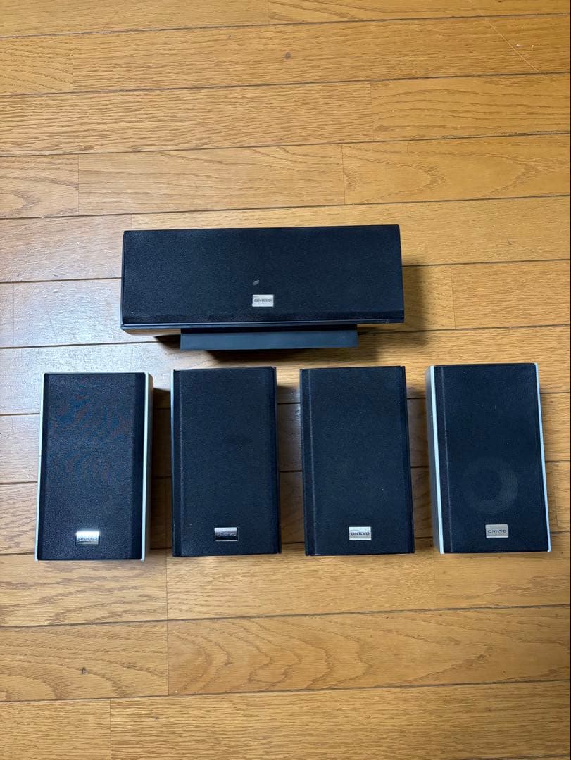 サラウンドスピーカー 5個セット ブラック