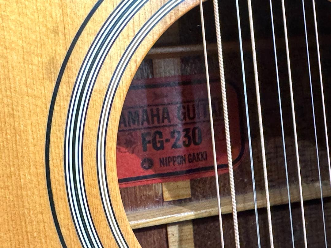 Yamaha ヤマハ FG-230 12弦 アコースティック ギター 赤ラベル