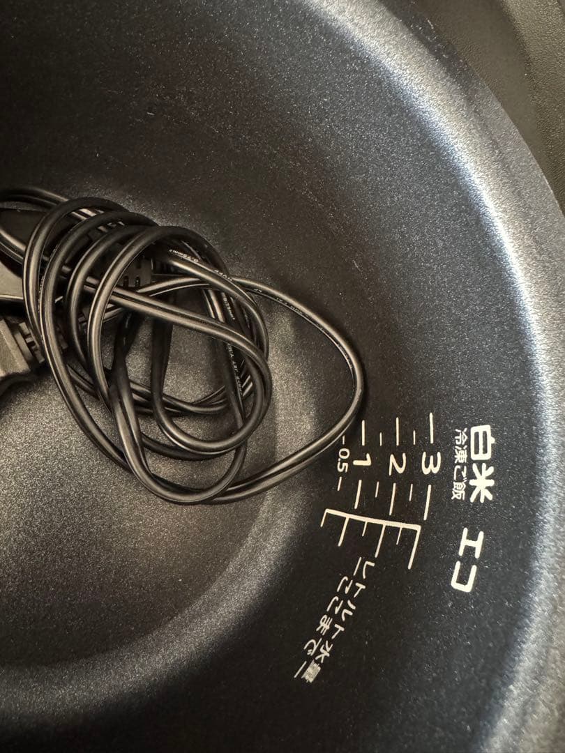 【美品】TIGER 炊飯器 JBS-A055 KM ブラック　3合炊き