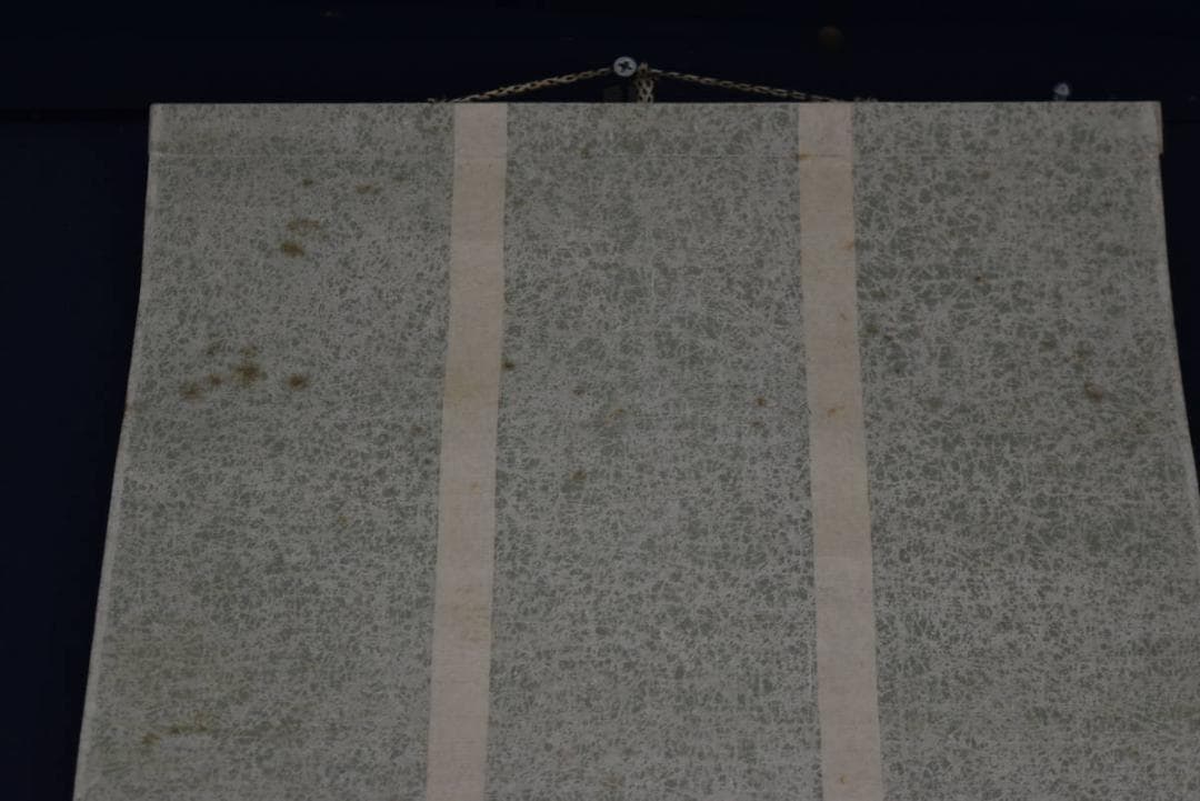 【真作】日比野白圭/嵐山春色図/掛軸/名家伝来/Z-875