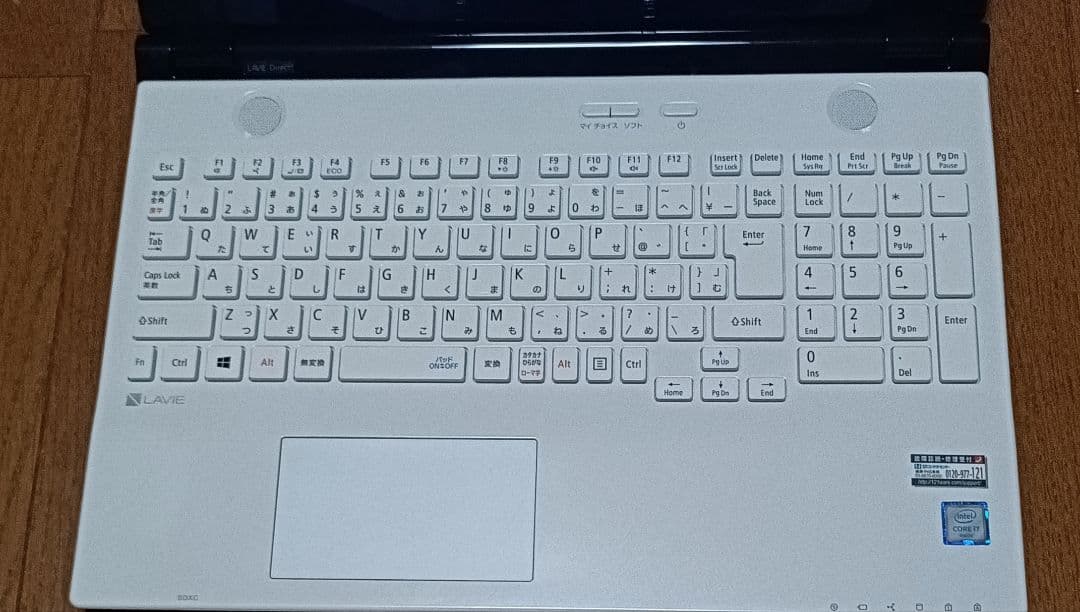 Windowsノート本体 LavieNS15.6in/i7/16G ssd240G Win11office
