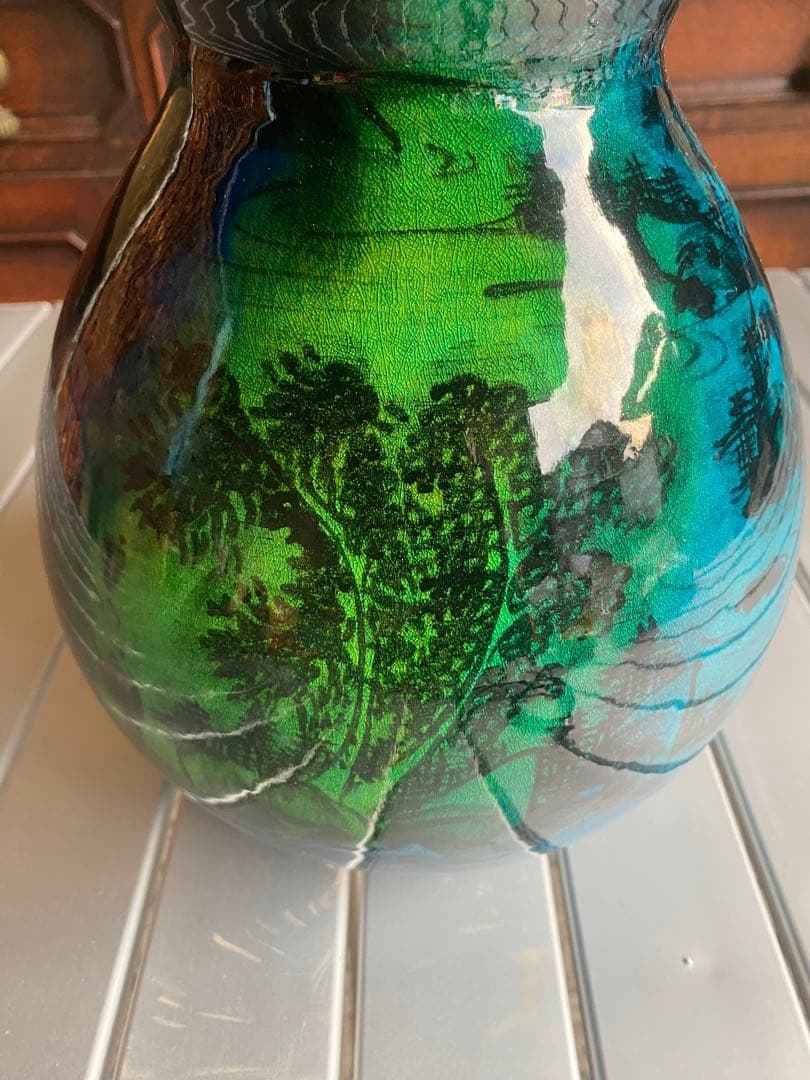 京焼　清水焼　壺　置物　骨董　アンティーク　花瓶