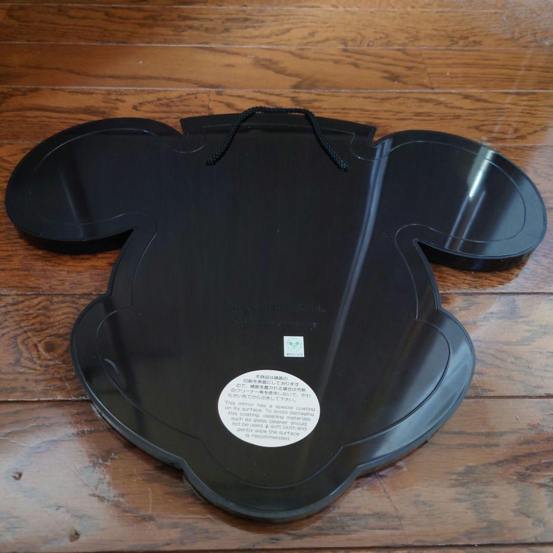 ディズニー ミッキー ダイカットフェイス 顔型 ミラー 鏡 レトロ ヴィンテージ