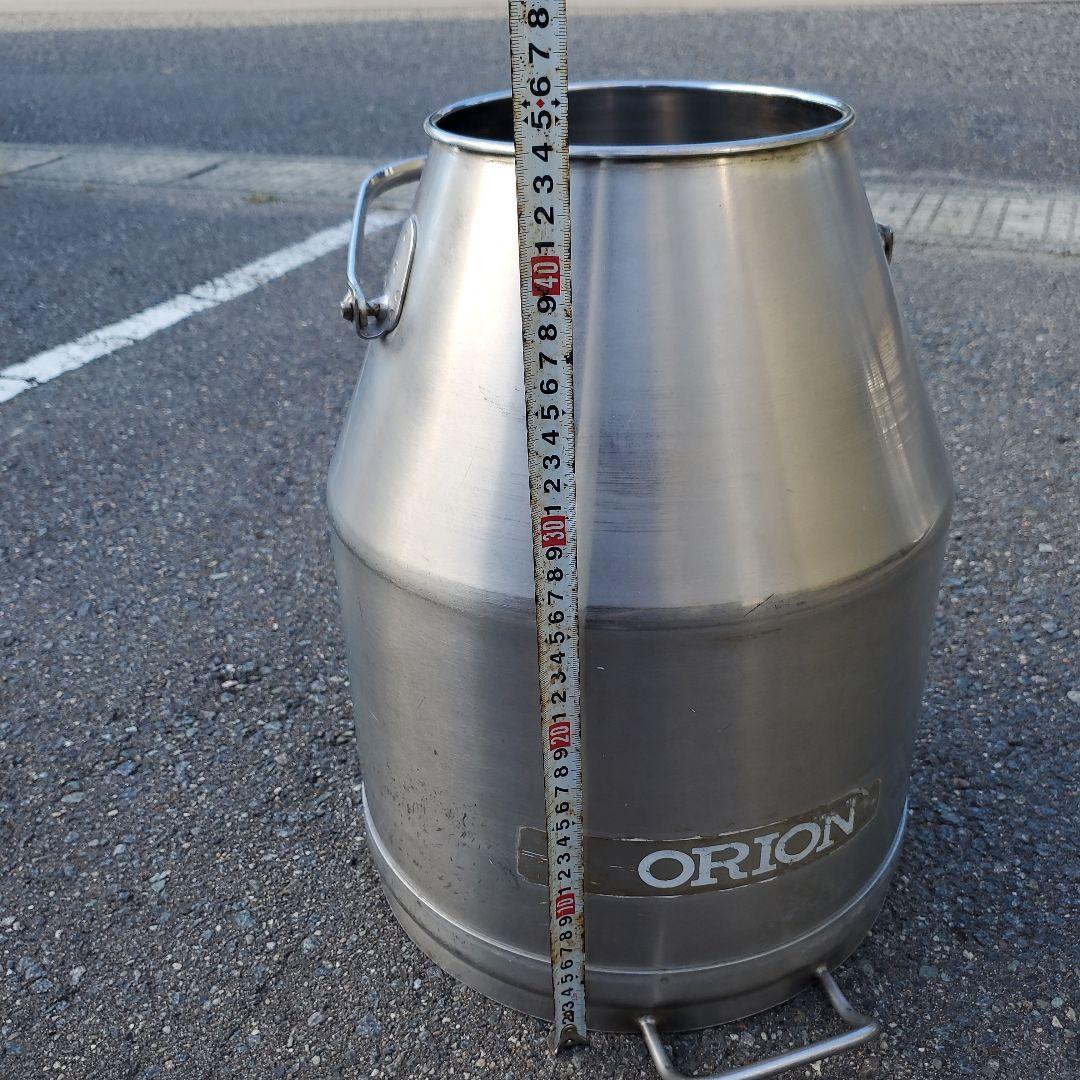 レトロ ステンレス ミルク缶 ミルクタンク