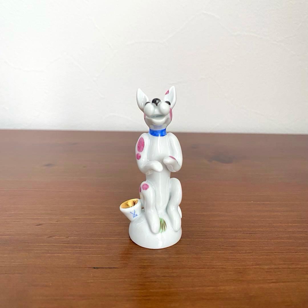 Meissen マイセン 干支シリーズ 戌 いぬ フィギュリン
