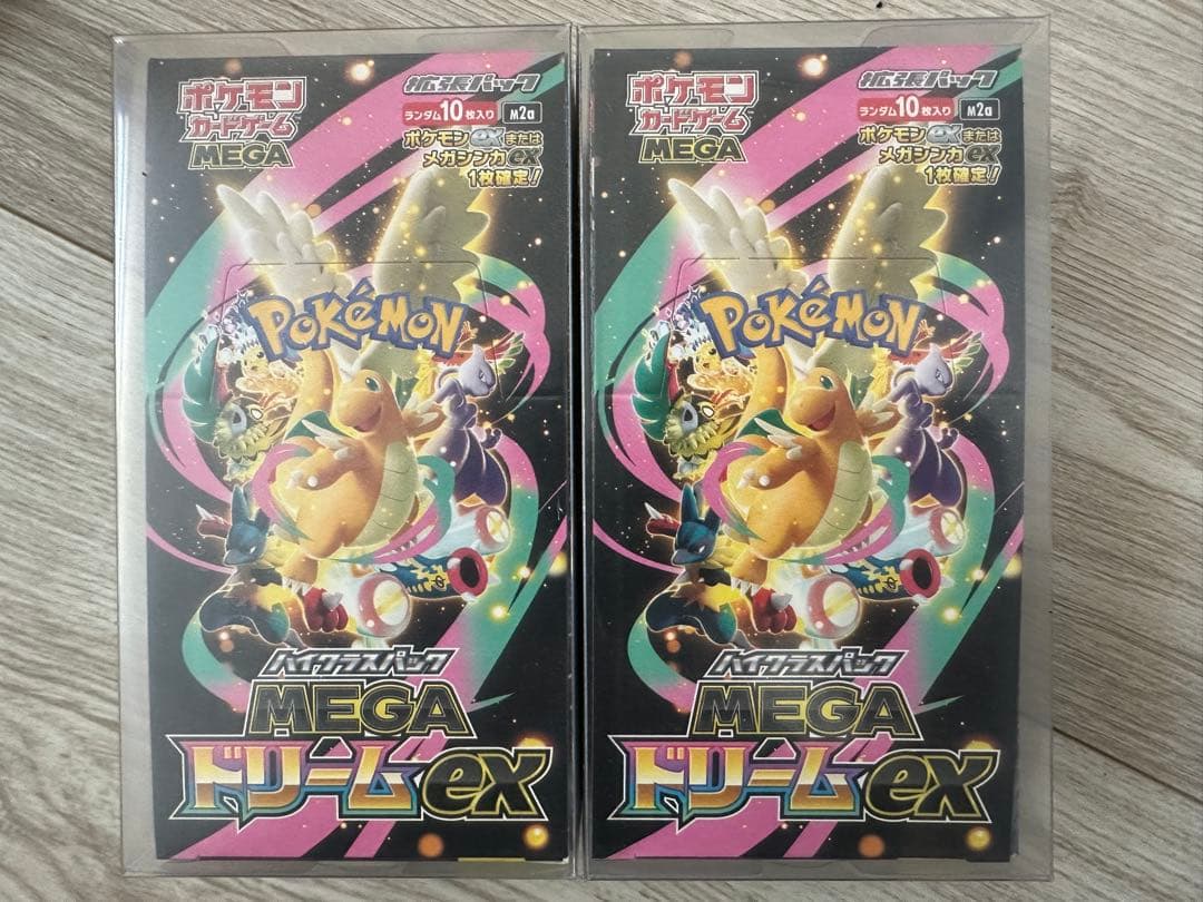 【新品未開封】ポケモンカード MEGA ドリームEXとムニキスゼロ セット