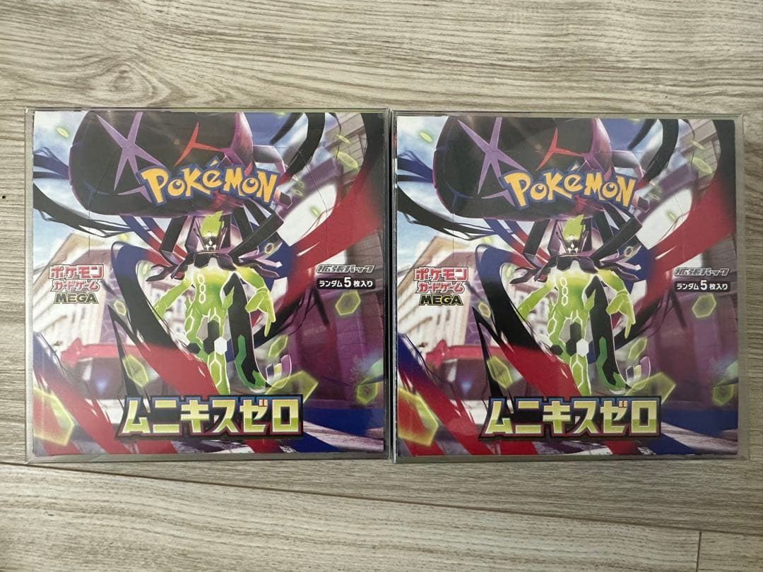【新品未開封】ポケモンカード MEGA ドリームEXとムニキスゼロ セット