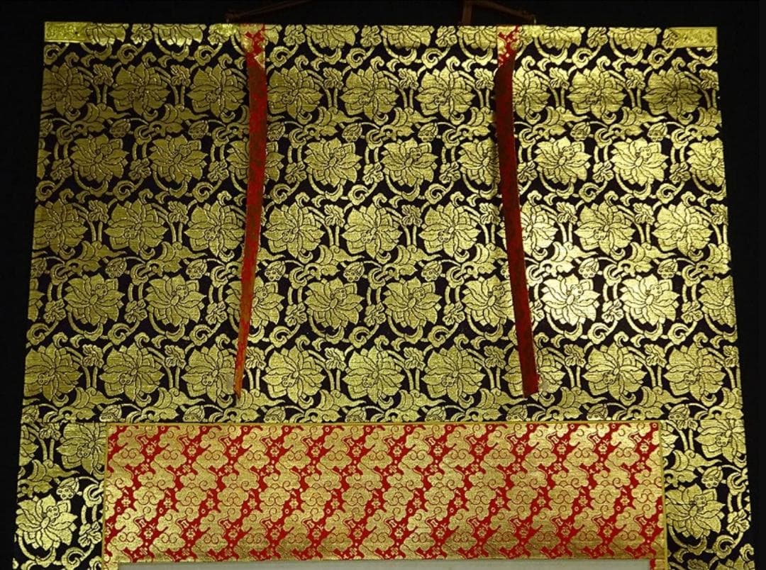 掛軸 山本光洋『西国三十三所霊場御朱印』仏画 絹本 共箱付 掛け軸 a06212