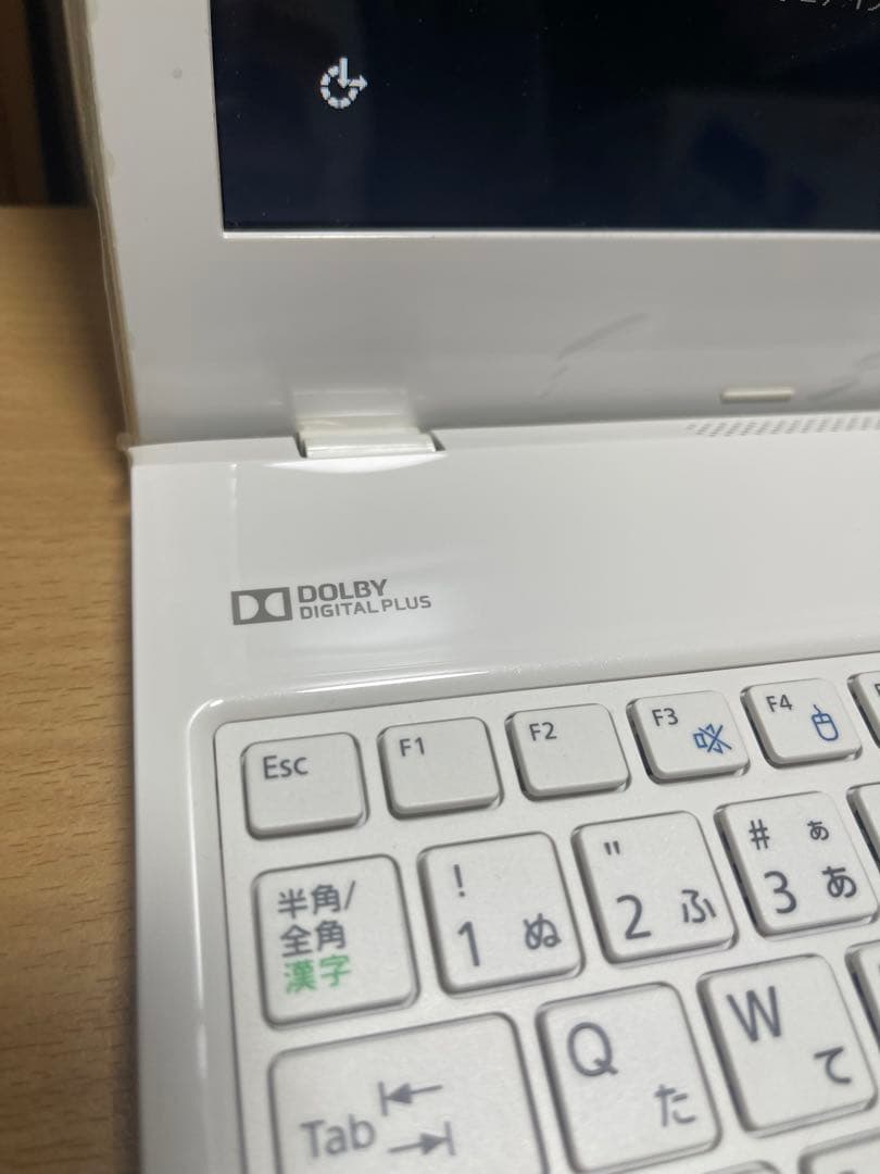 Fujitsu ホワイト ノートPC 15.6インチ LIFEBOOK AH42