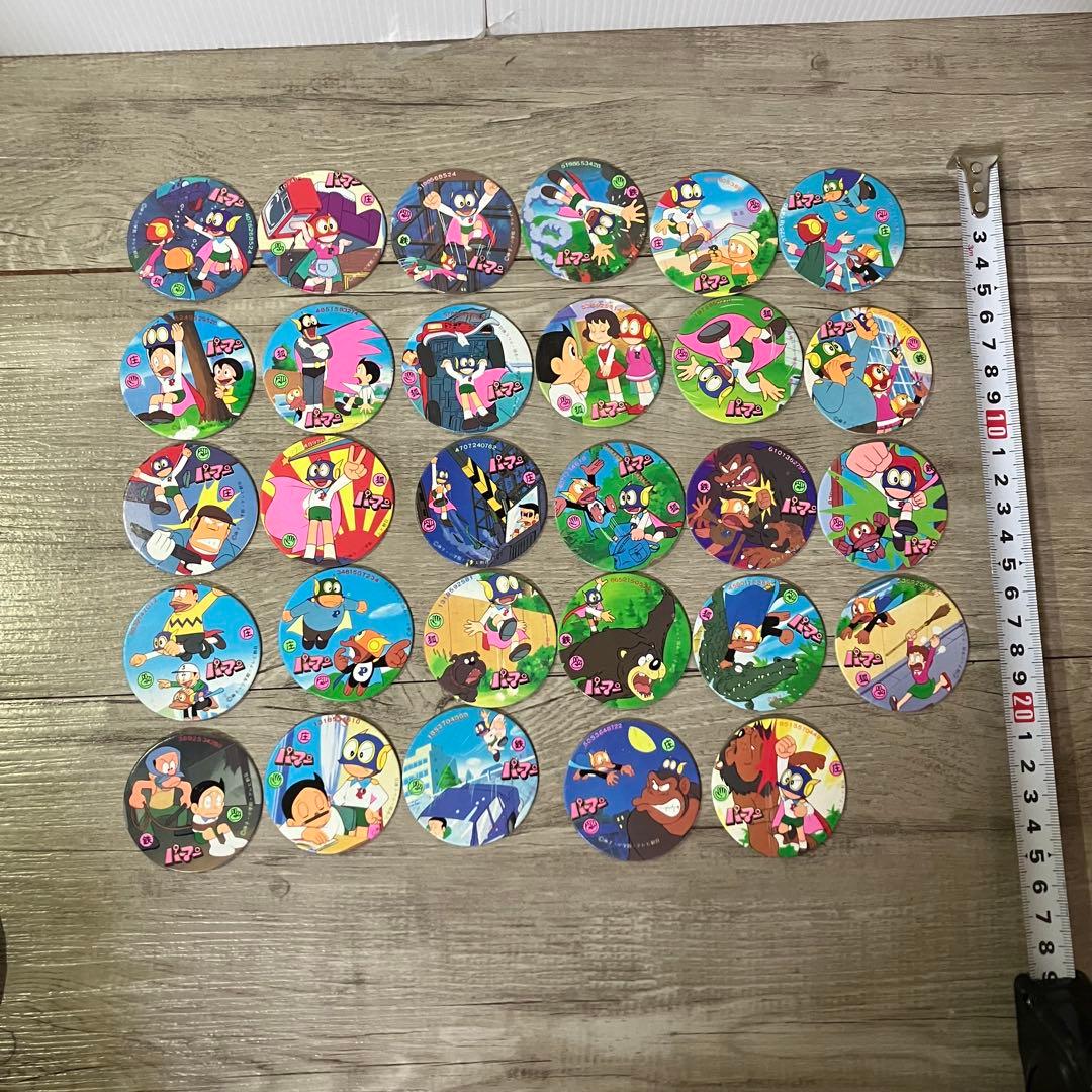 E-壁【当時物】パーマン めんこ 29枚セット まとめ売り 昭和レトロ