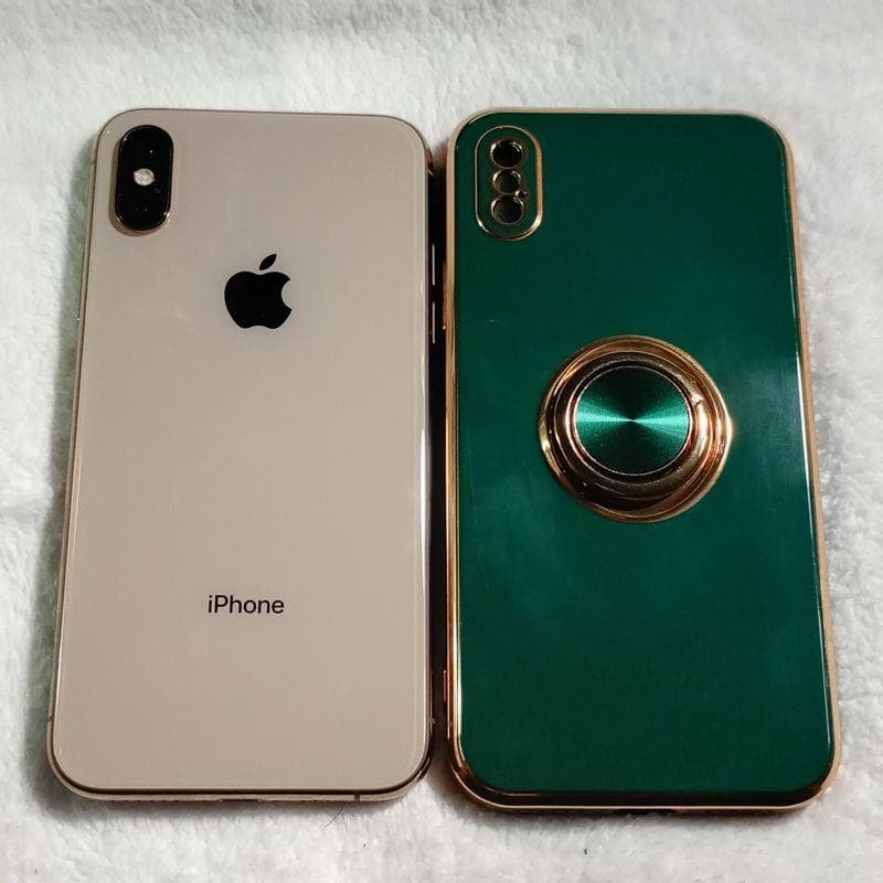 iPhone Xs ゴールド（64GB）ケース付き