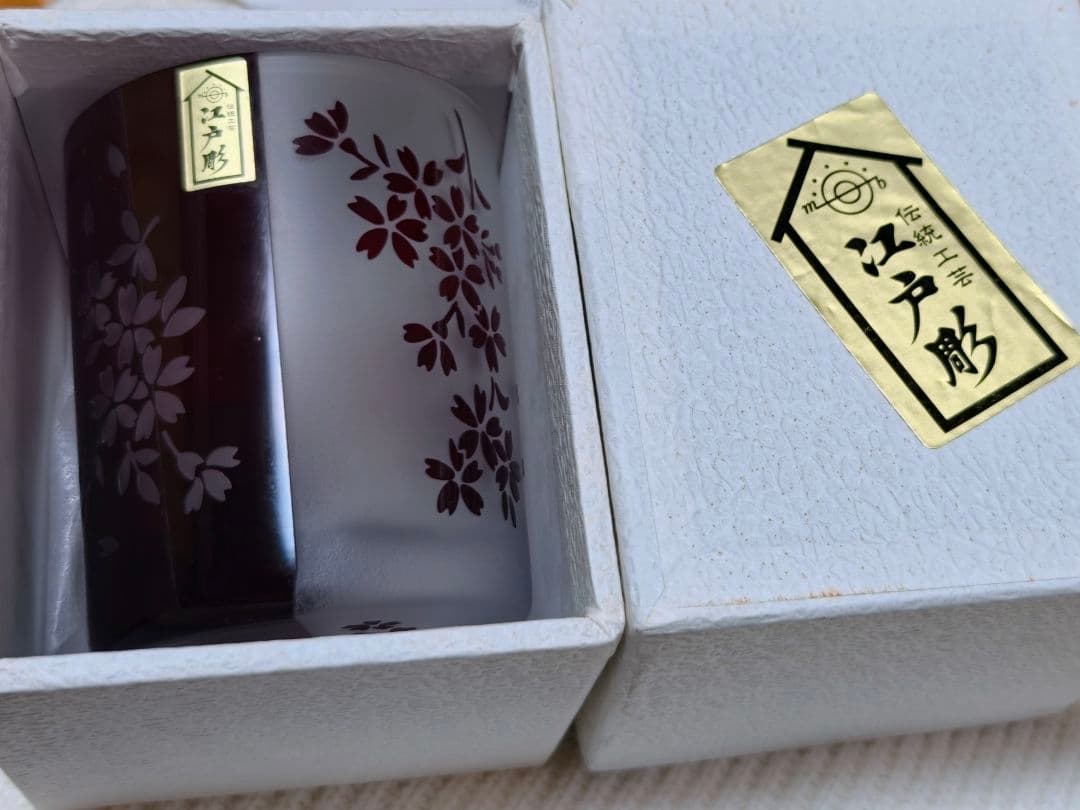 ​【美品未使用】葛飾区指定伝統工芸品 江戸彫 桜文様