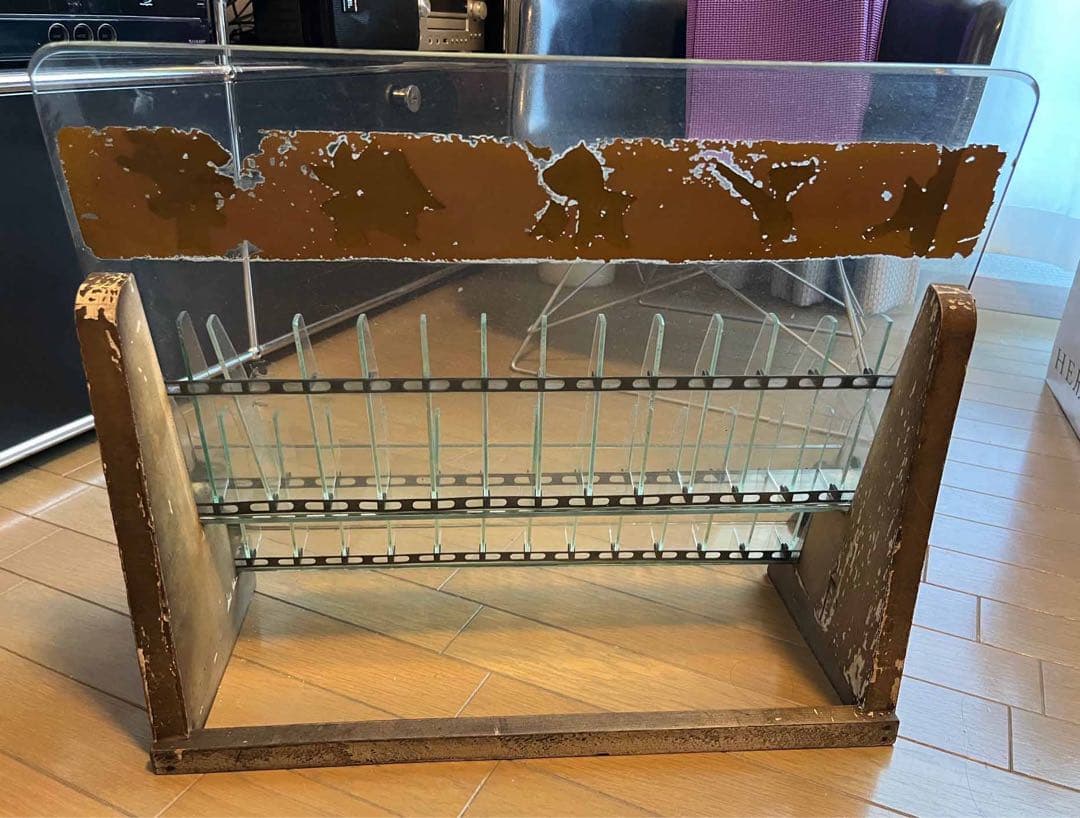 直接お渡し限定【昭和レトロ】トンボ鉛筆　店舗用ラック