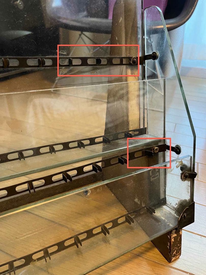 直接お渡し限定【昭和レトロ】トンボ鉛筆　店舗用ラック