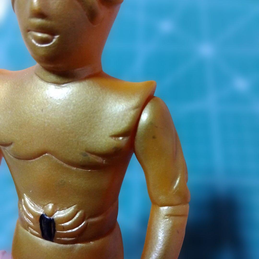 昭和レトロ　レインボーマン ダッシュ5 黄金の化身 ソフビ