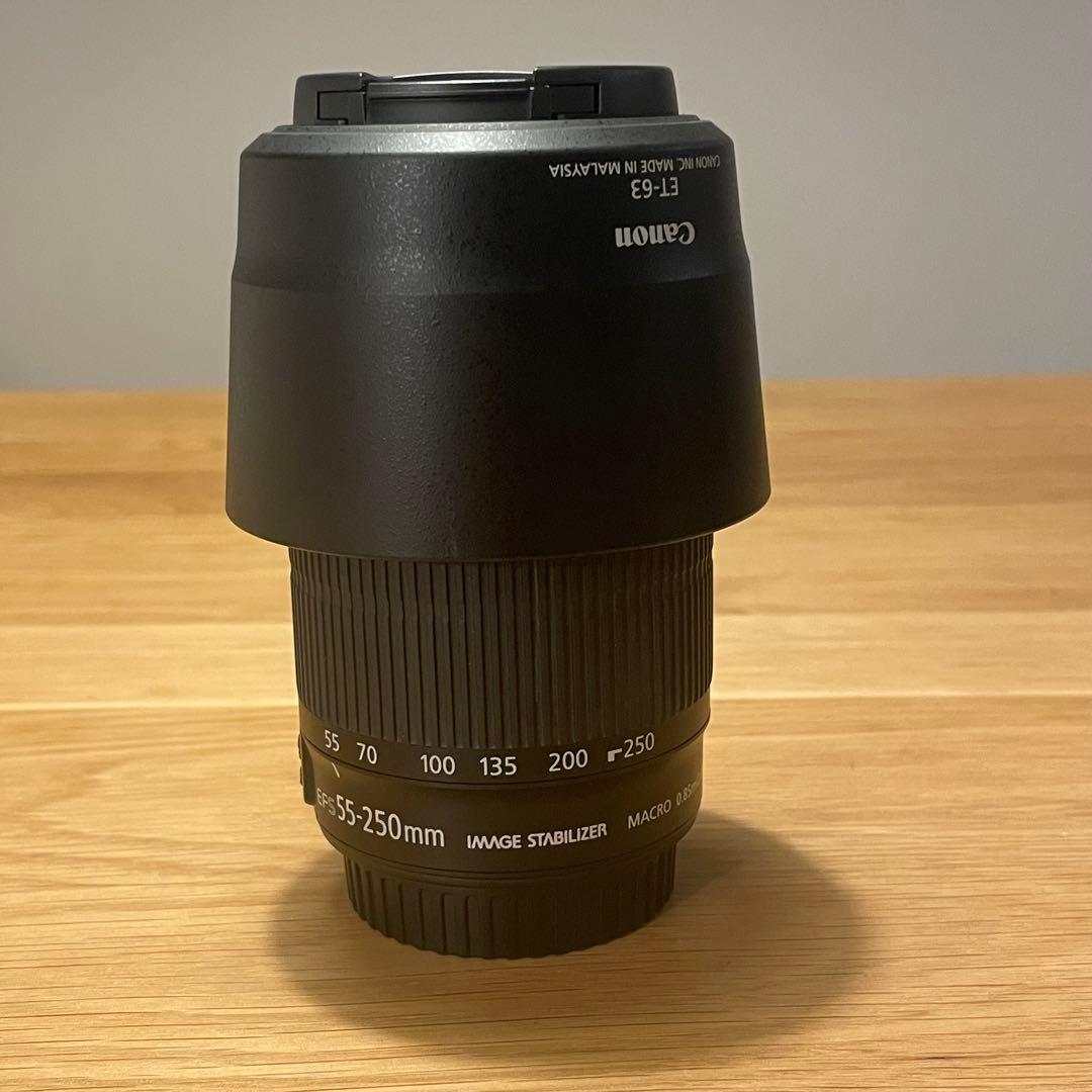 Canon EF-S レンズ3本セット 10-18, 18-55, 55-250