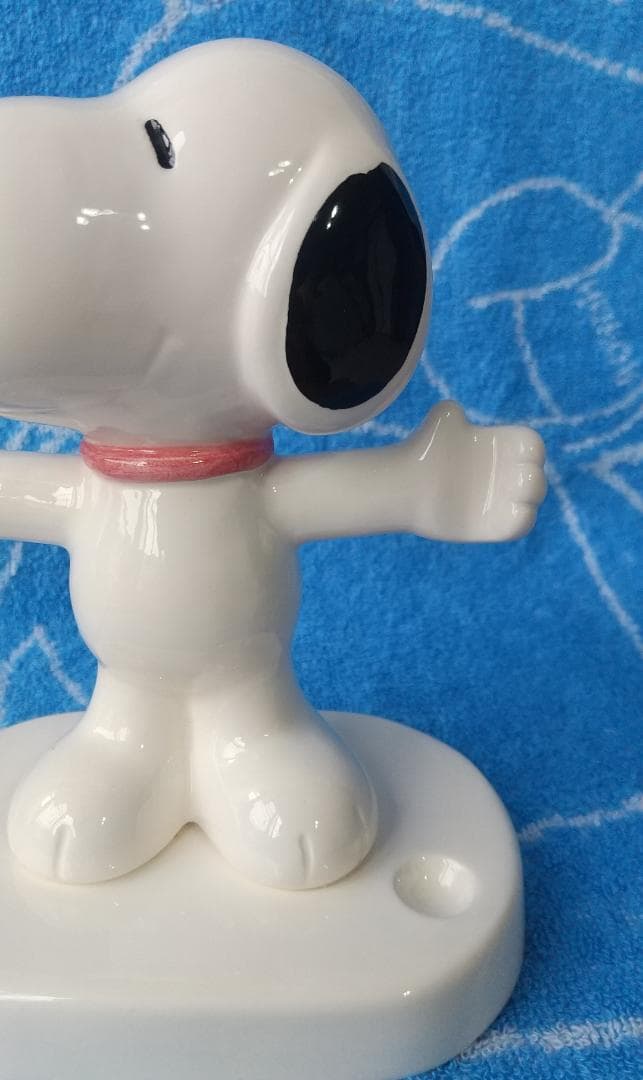 スヌーピー　ペン立て　歯ブラシスタンド 陶器