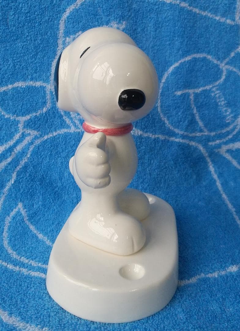 スヌーピー　ペン立て　歯ブラシスタンド 陶器