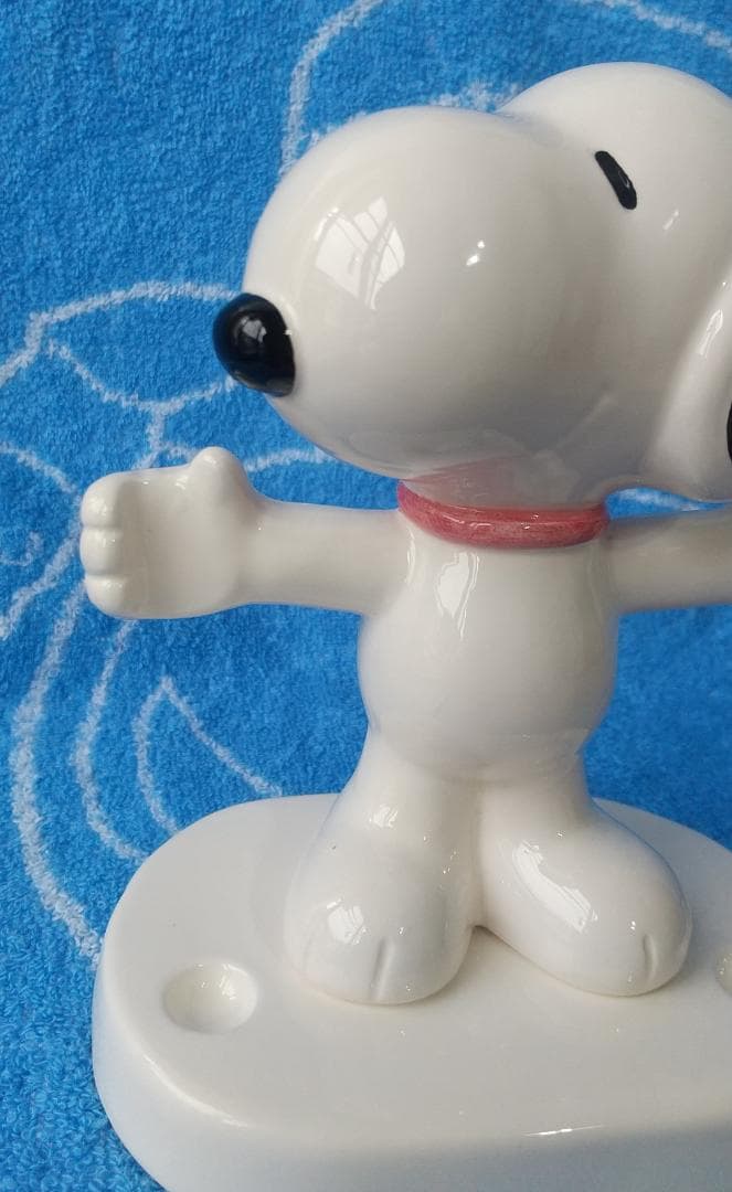 スヌーピー　ペン立て　歯ブラシスタンド 陶器