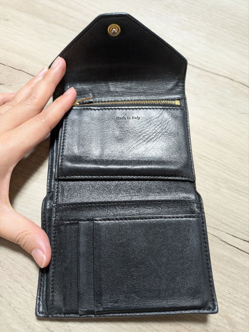 CELINE セリーヌ 二つ折り財布 バイカラー