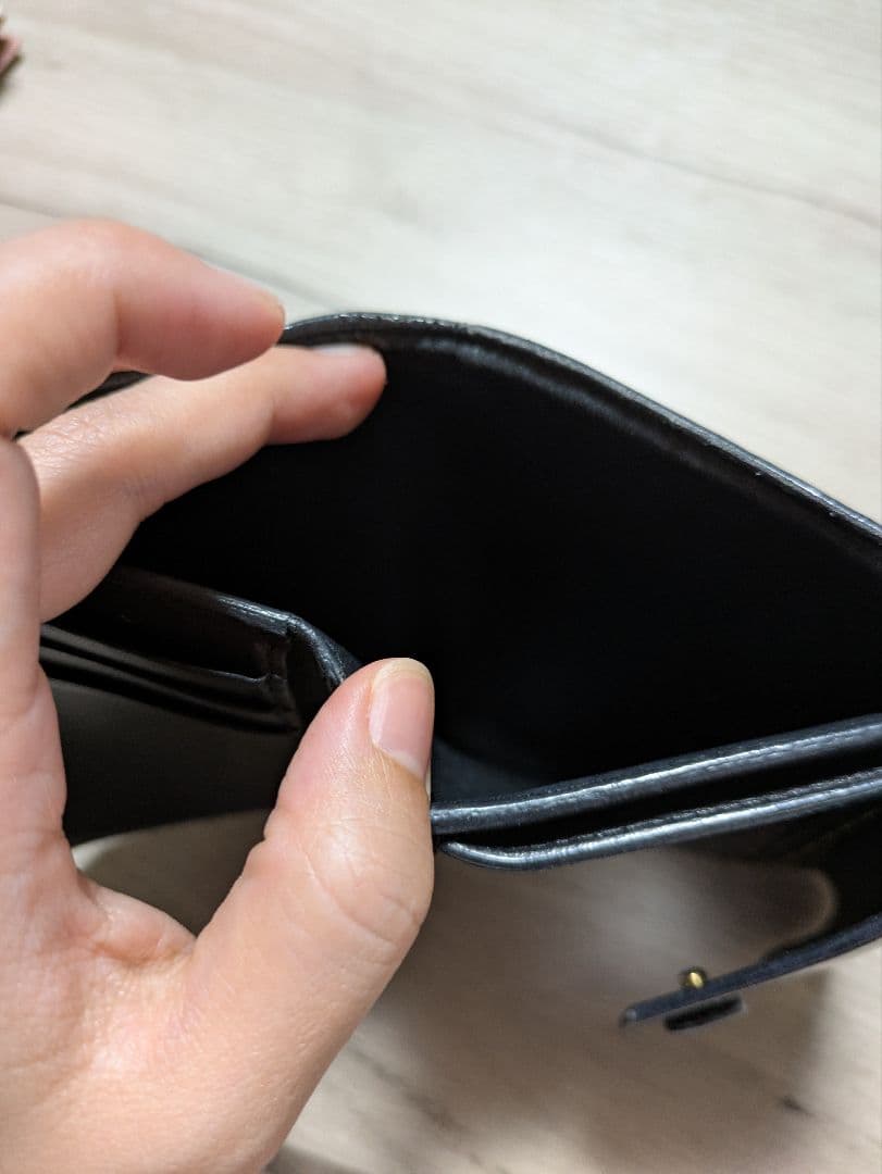 CELINE セリーヌ 二つ折り財布 バイカラー
