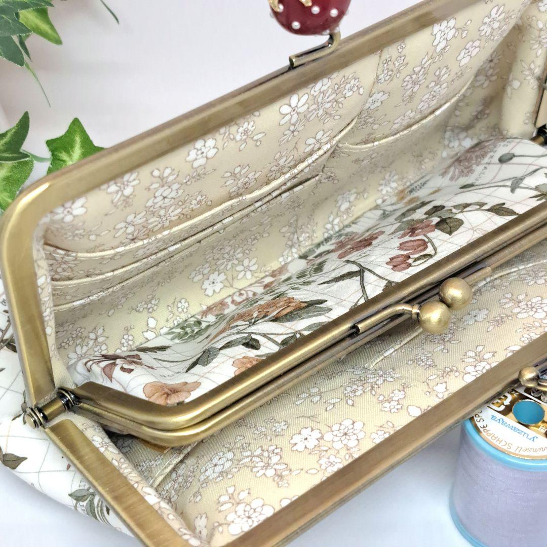 お天気最高☀️　親子がま口長財布2点