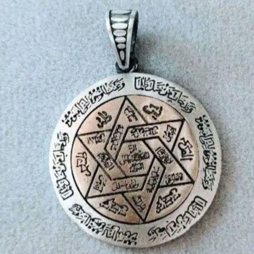 トルコ製 ハンドメイド シルバー925ペンダントトップ( キングソロモン)