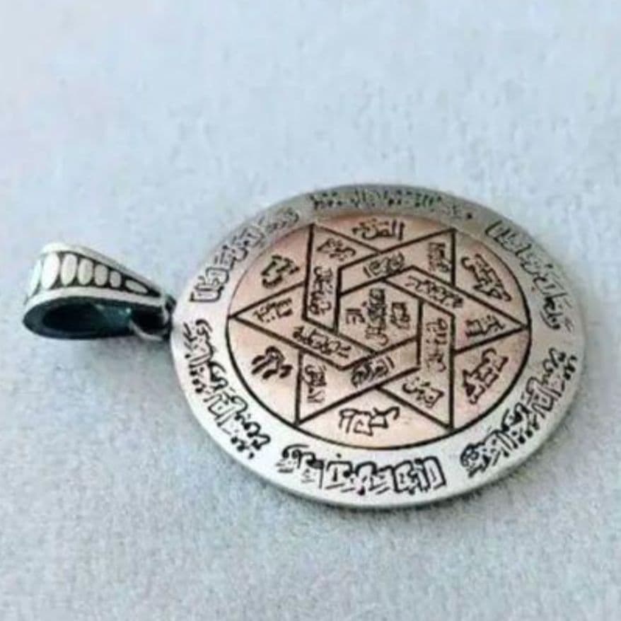 トルコ製 ハンドメイド シルバー925ペンダントトップ( キングソロモン)