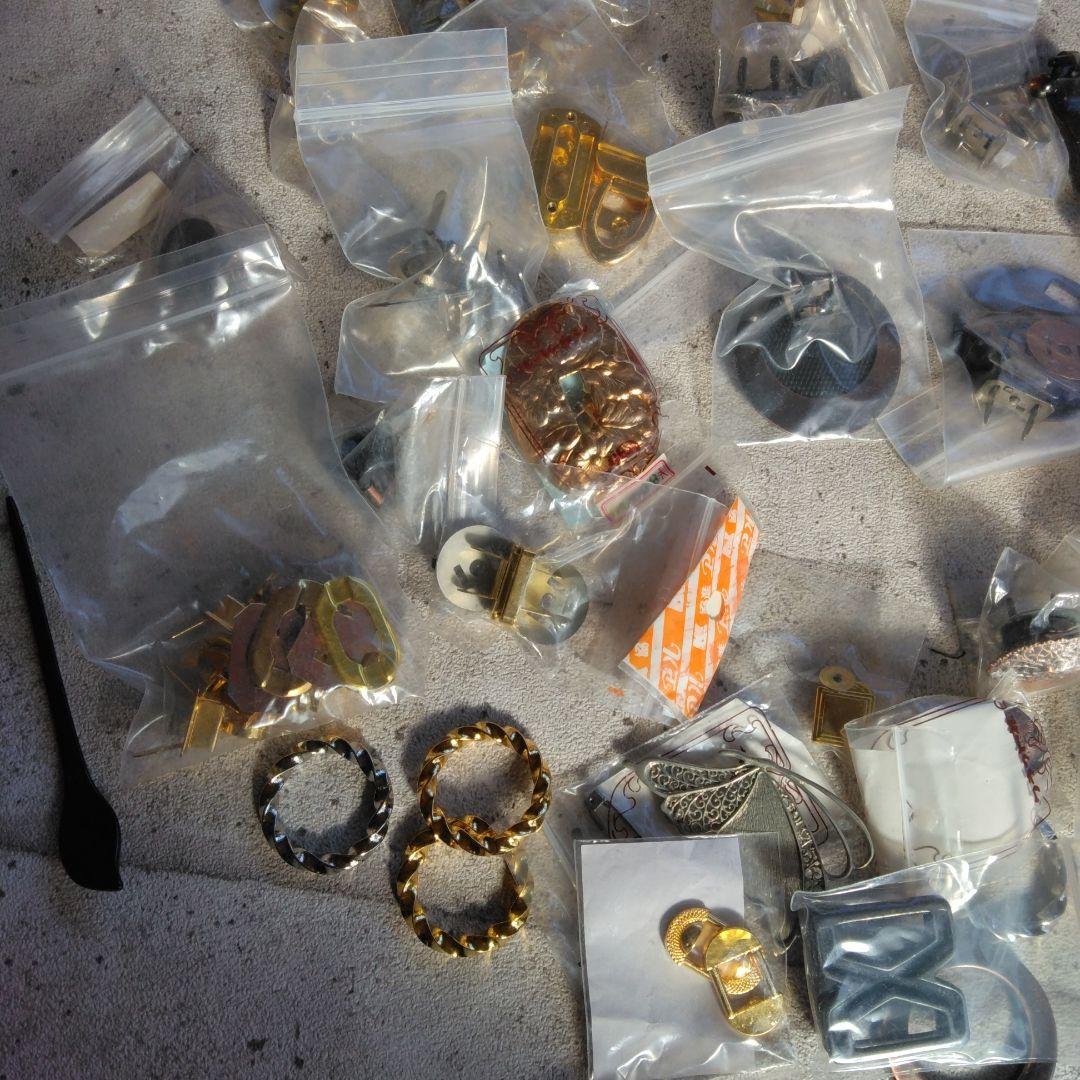 レザークラフト　金具色々　鞄・財布・キーホルダーetc金具 クラフト社