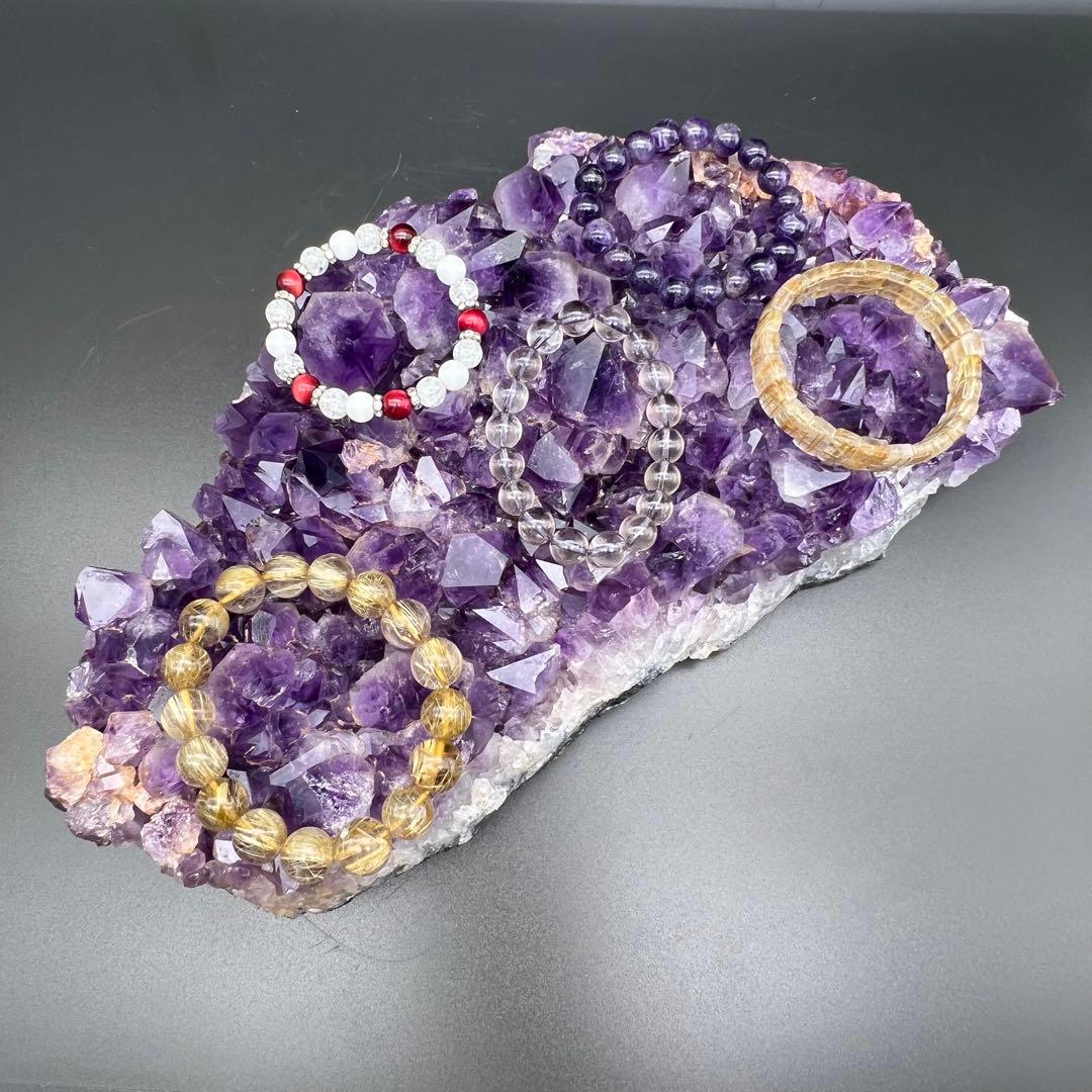 ✳️専用‼️☆巨大☆素敵な輝き オ混合パワー☆アメジスト クラスター 天然石 原石