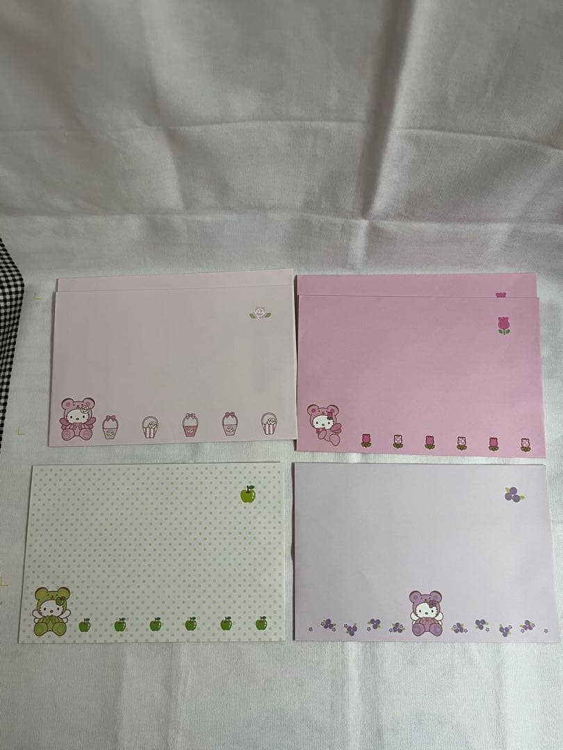 キティ　サンリオ　その他キャラクター　レター・メモ用紙・おりがみ　まとめ売り