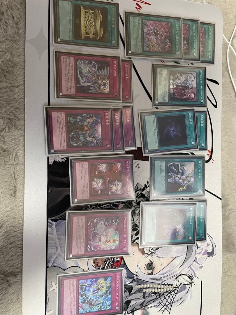 遊戯王　マリスガチデッキ　2重スリーブ