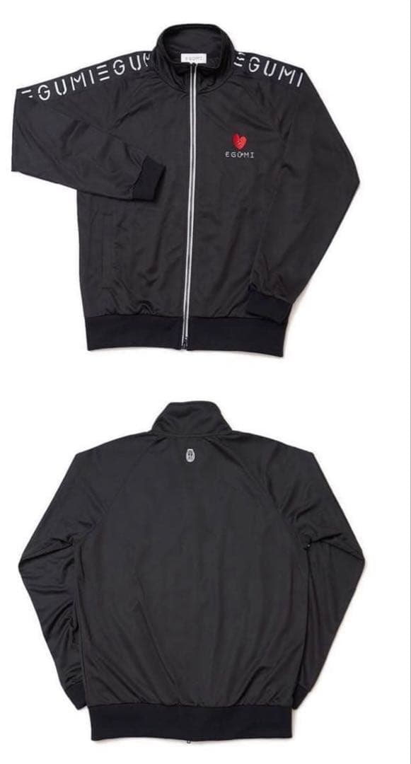 江口拓也 EGUMI HEART TRACK SUIT（ジャージ） ブラック L