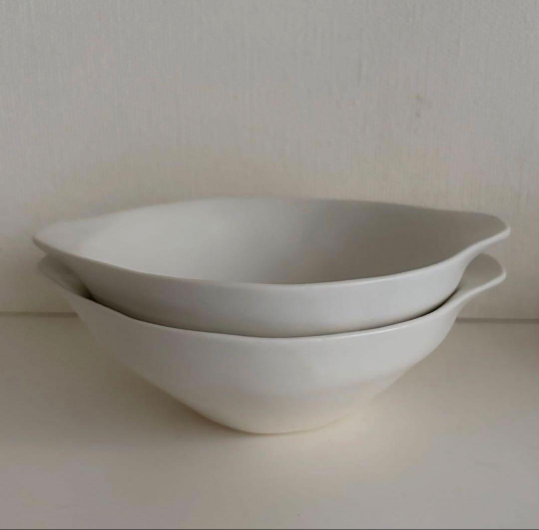 【未使用】井山三希子YASUMI 手付きプレート 手付きボウル　4セット