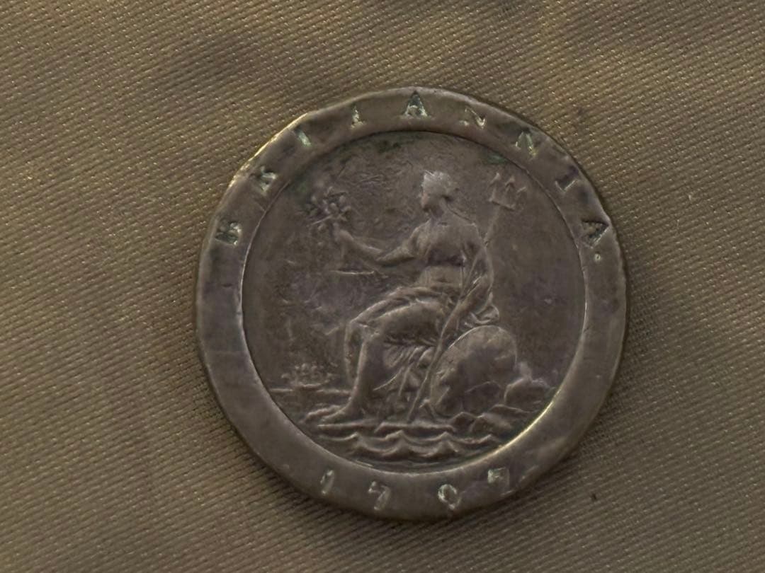 2ペンス銅貨・ディルハム銀貨・ディナール銀貨3枚セット