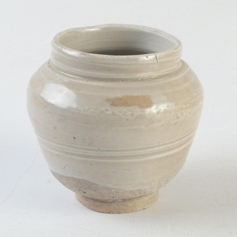 茶道具　志野焼　茶入　時代箱　V　9955