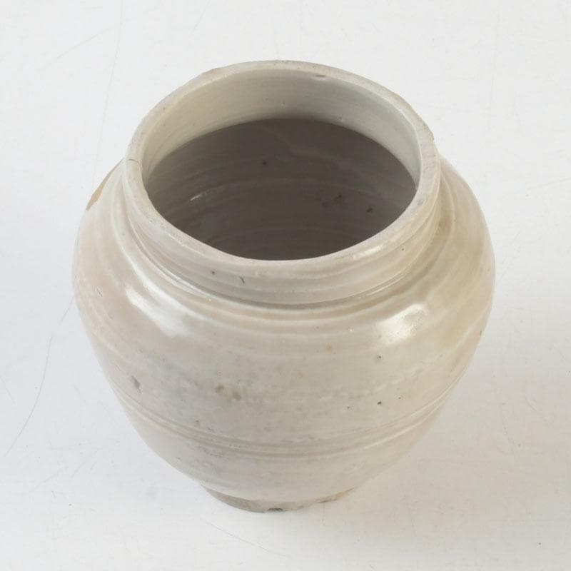 茶道具　志野焼　茶入　時代箱　V　9955